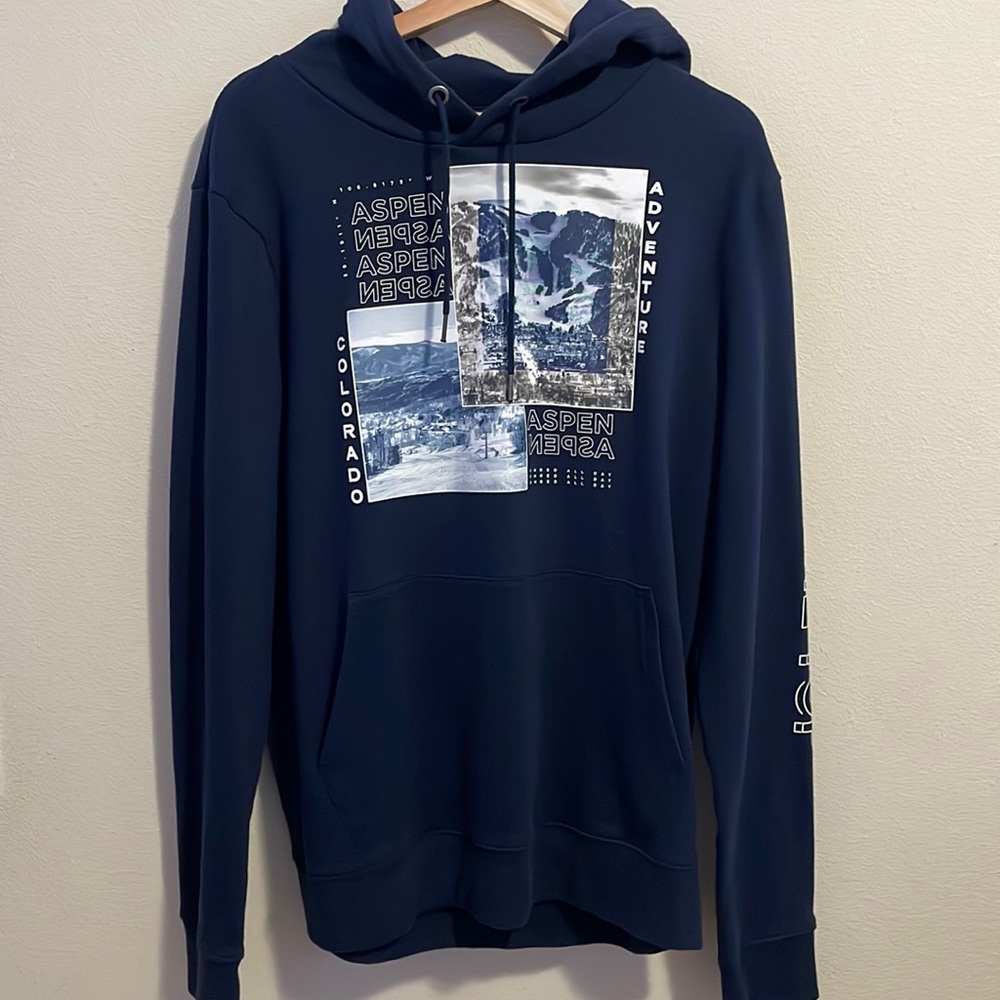 Navy Aeropostale Aspen Hoodie